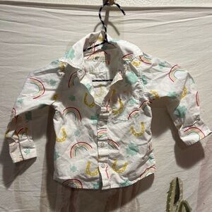 Kids Monica + Andy Long Sleeve Button Down 🌵2T
